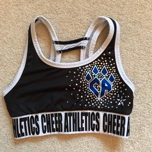Cheer athletics claw burst sports bra